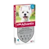 Advantix Spot On 100 Anti Vlooien en Teken Druppels Hond 4 - 10 kg 6 pipetten