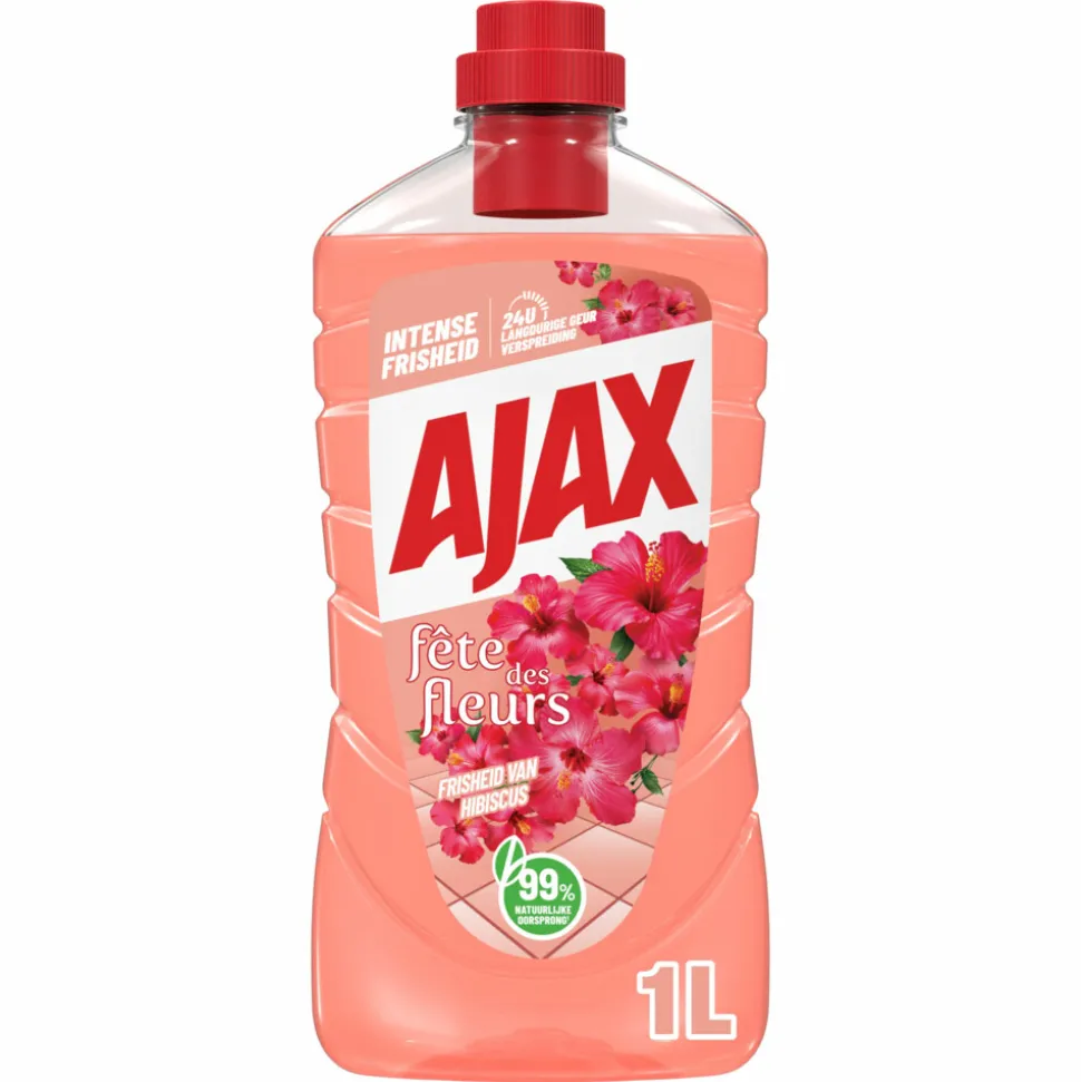 Ajax Allesreiniger Fete de Fleur Hibiscus 1 liter