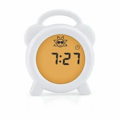 Alecto BC-100 Slaaptrainer-Nachtlamp-Wekker Wit