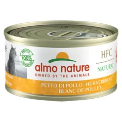 Almo Nature HFC Natural Kattenvoer Nat Blikje Kipfilet 70 gr