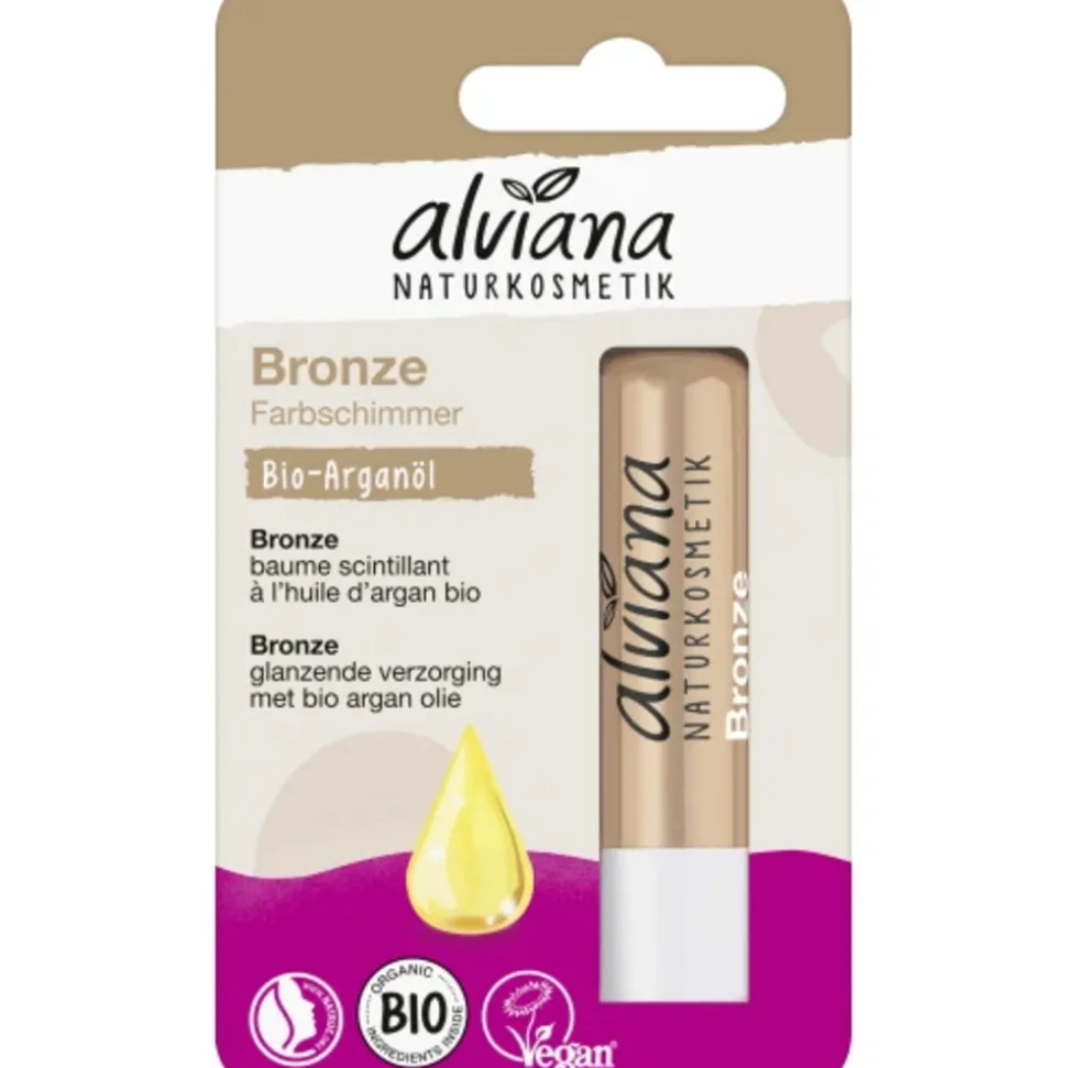 Alviana Lippenbalsem Bronze 4,5 ml
