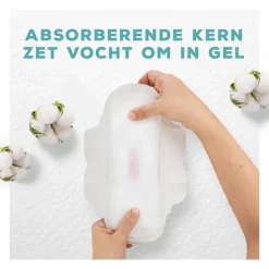 Always Maandverband Bio Cotton Protection Ultra Normal met Vleugels 11 stuks