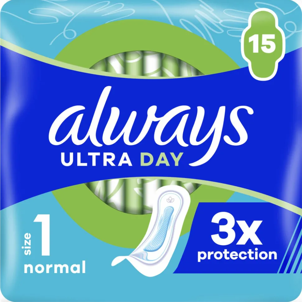 Always Maandverband Ultra Normal 15 stuks