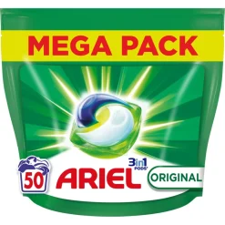 Ariel Wasmiddel 3in1 Pods Original 50 stuks