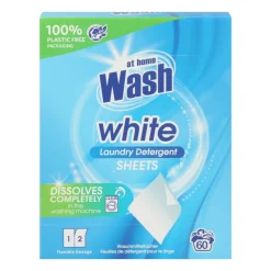 At Home Wasmachine Doekjes Witte Was 30 stuks