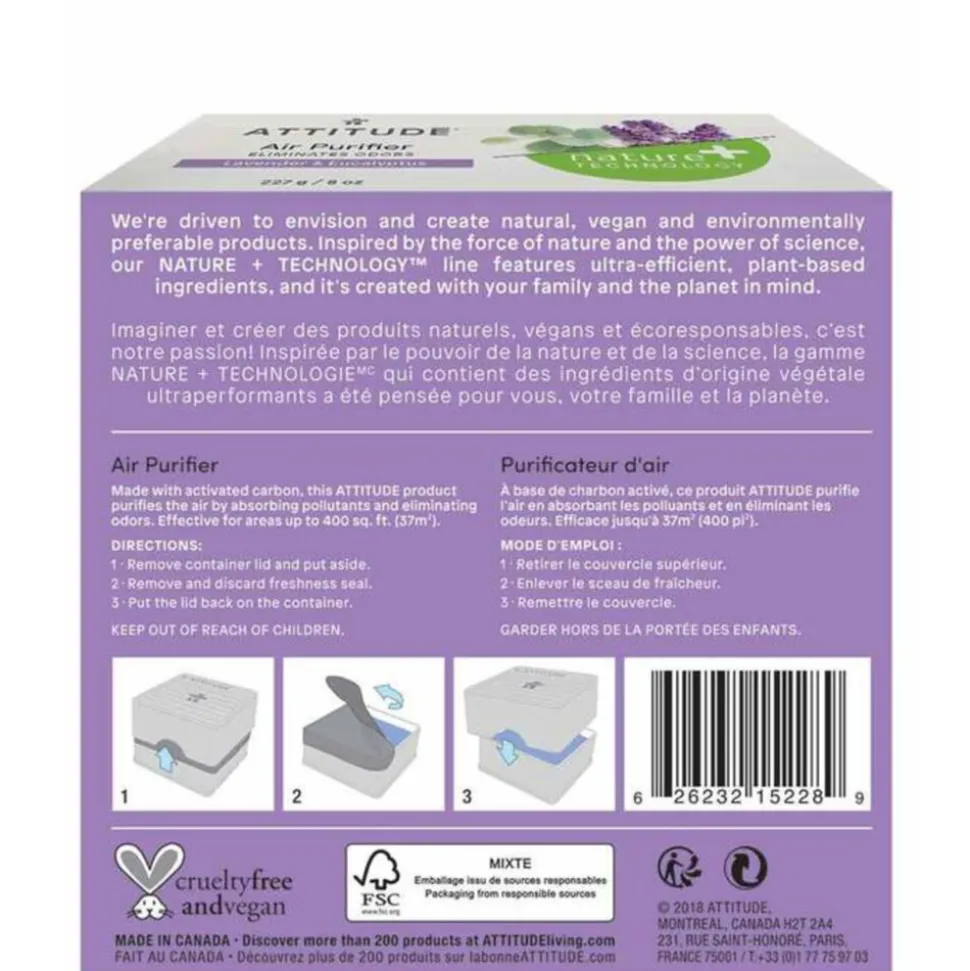Attitude Luchtverfrisser Lavender & Eucalyptus