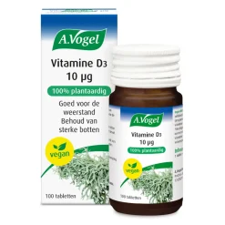 A.Vogel Vitamine D3 10 ug 100 tabletten