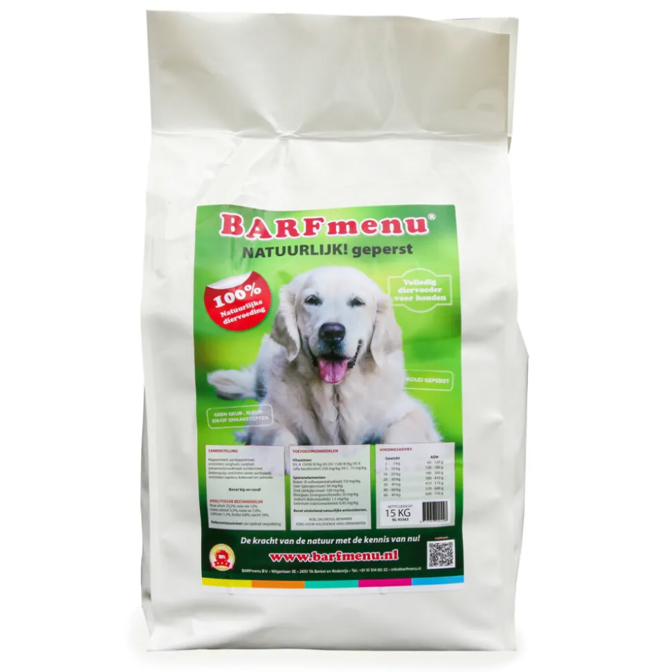 BARFmenu Hondenvoer Natuurlijk! Geperst 15 kg