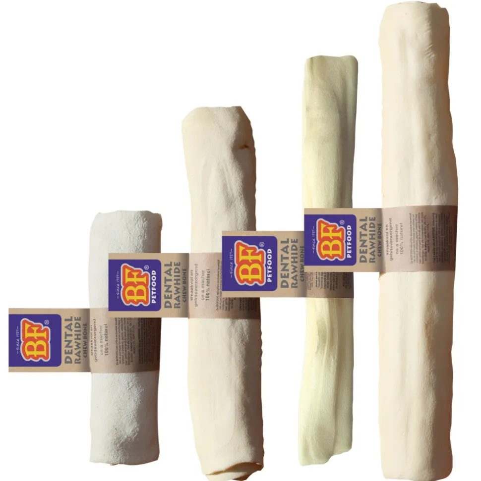 BF Petfood Dental Rol Rawhide Medium