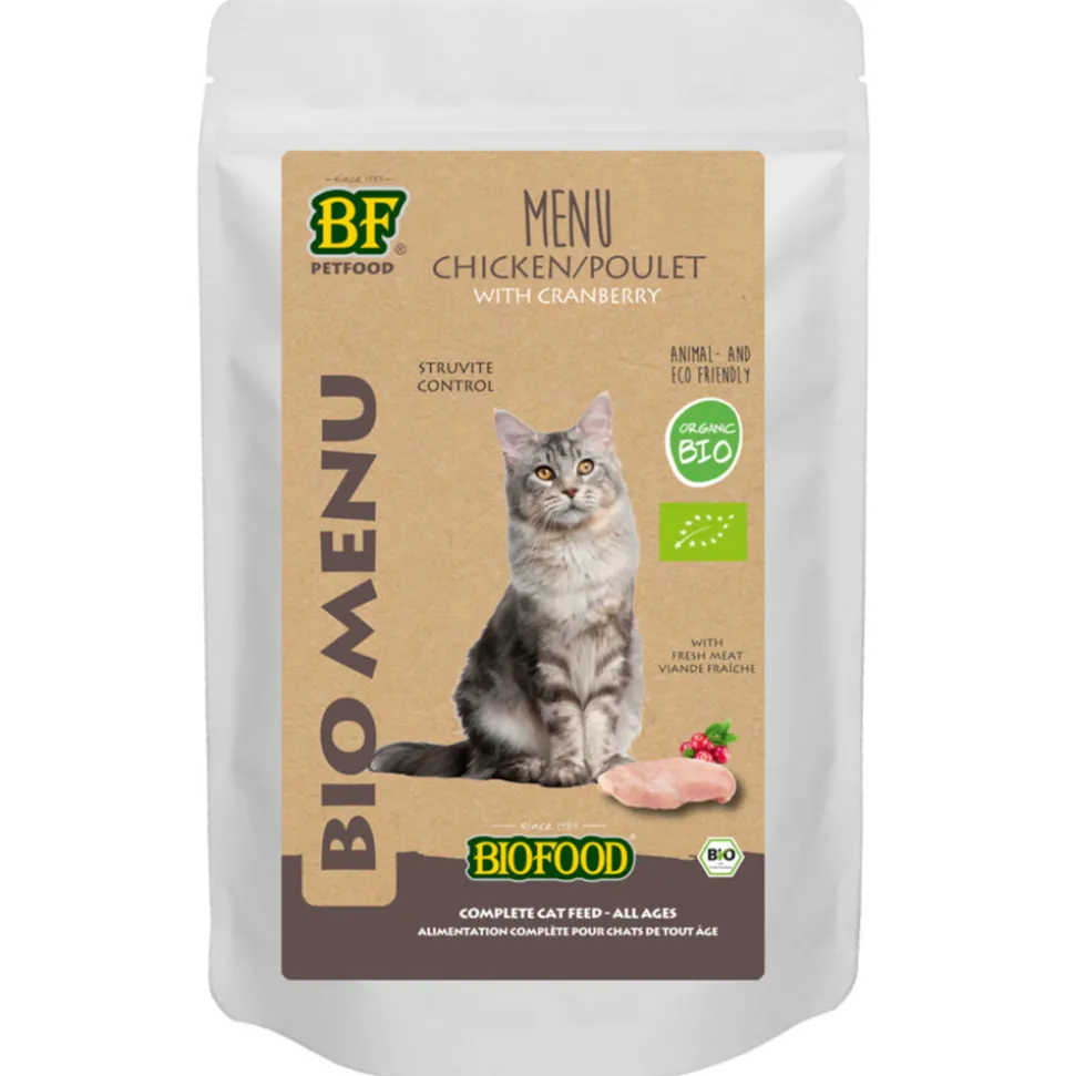 BF Petfood Biofood Kat Organic Kip Menu 100 gr