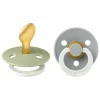Bibs Fopspeen Anatomisch Maat 1 0-6 mnd Glow Sage Cloud 2 stuks