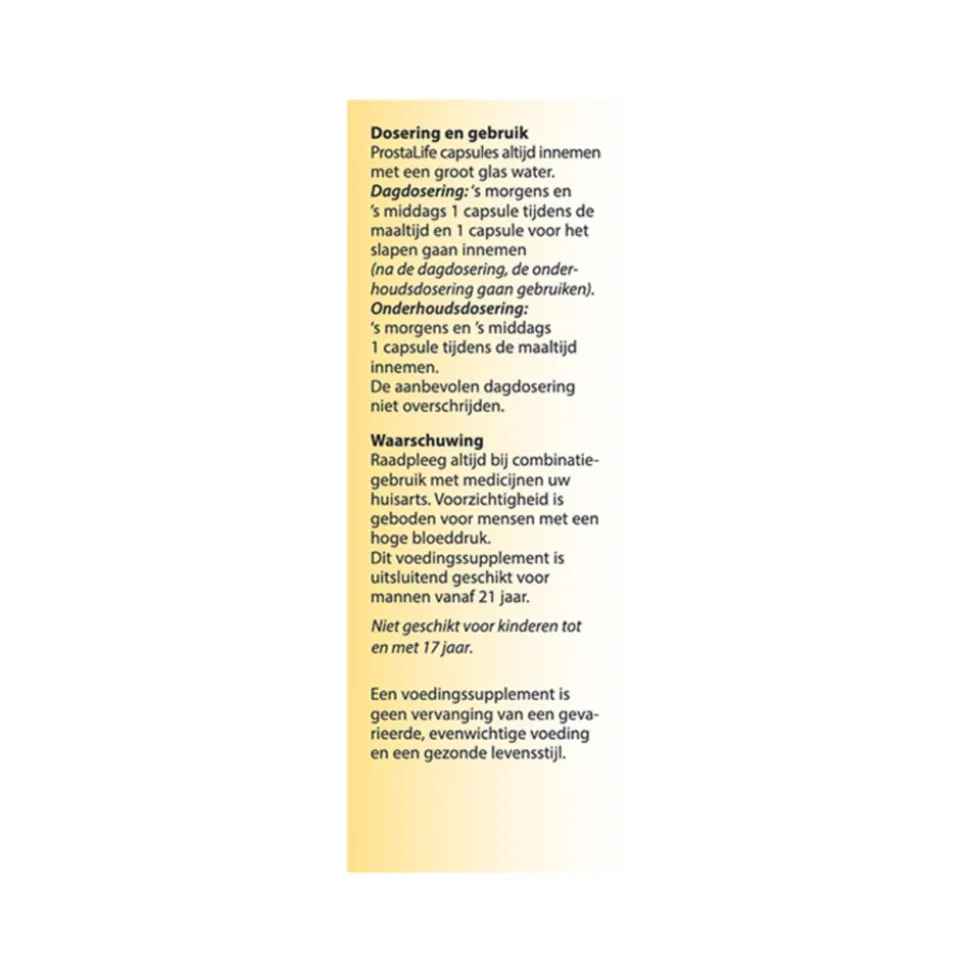 Bloem Prostalife 60 capsules