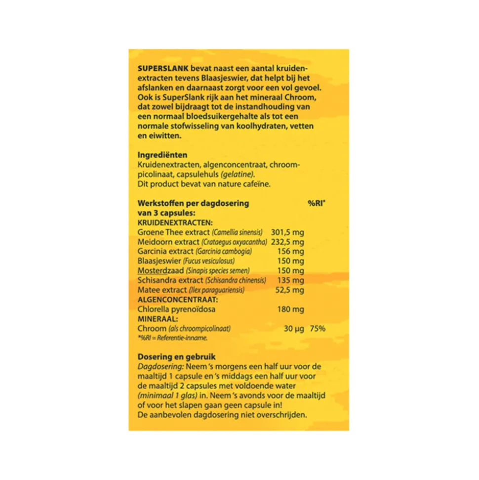 Bloem SuperSlank 100 capsules