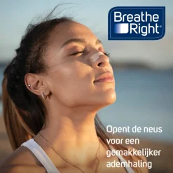 Breathe Right Neusstrips Gevoelige Huid 30 stuks