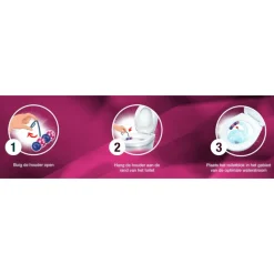 Bref Toiletblok Brilliant Gel Fresh Flowers 2 stuks