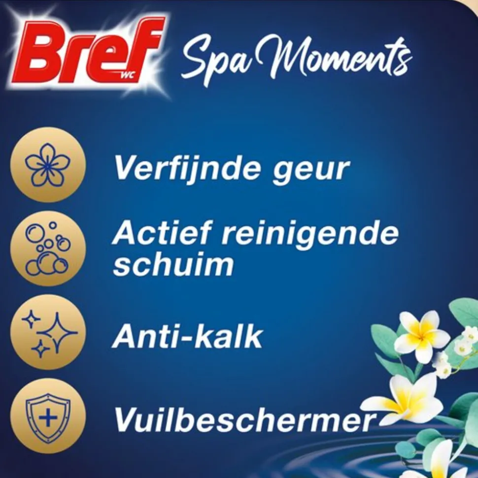Bref Toiletblok Wellness Scents Calmness 2 stuks