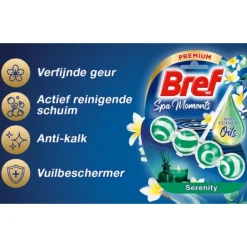 Bref Toiletblok Wellness Scents Calmness 2 stuks