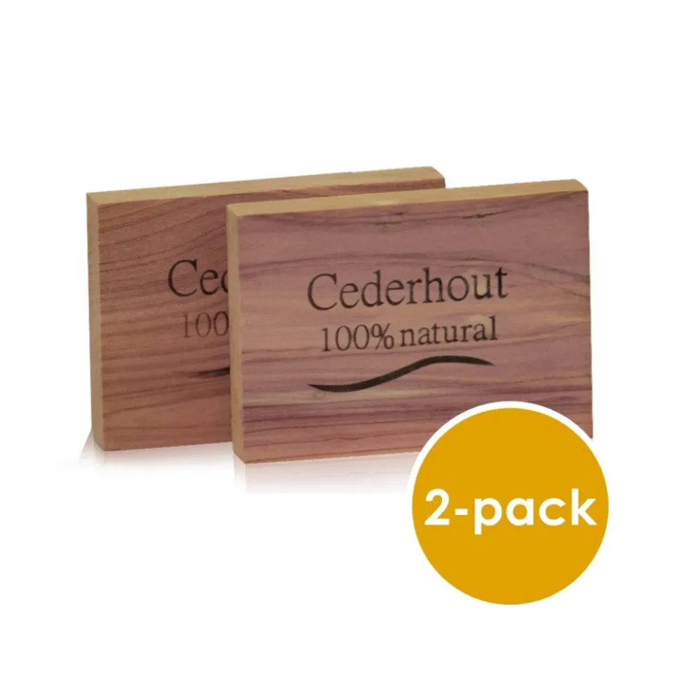 Cederhout Ladenblok Anti Mot 2 stuks