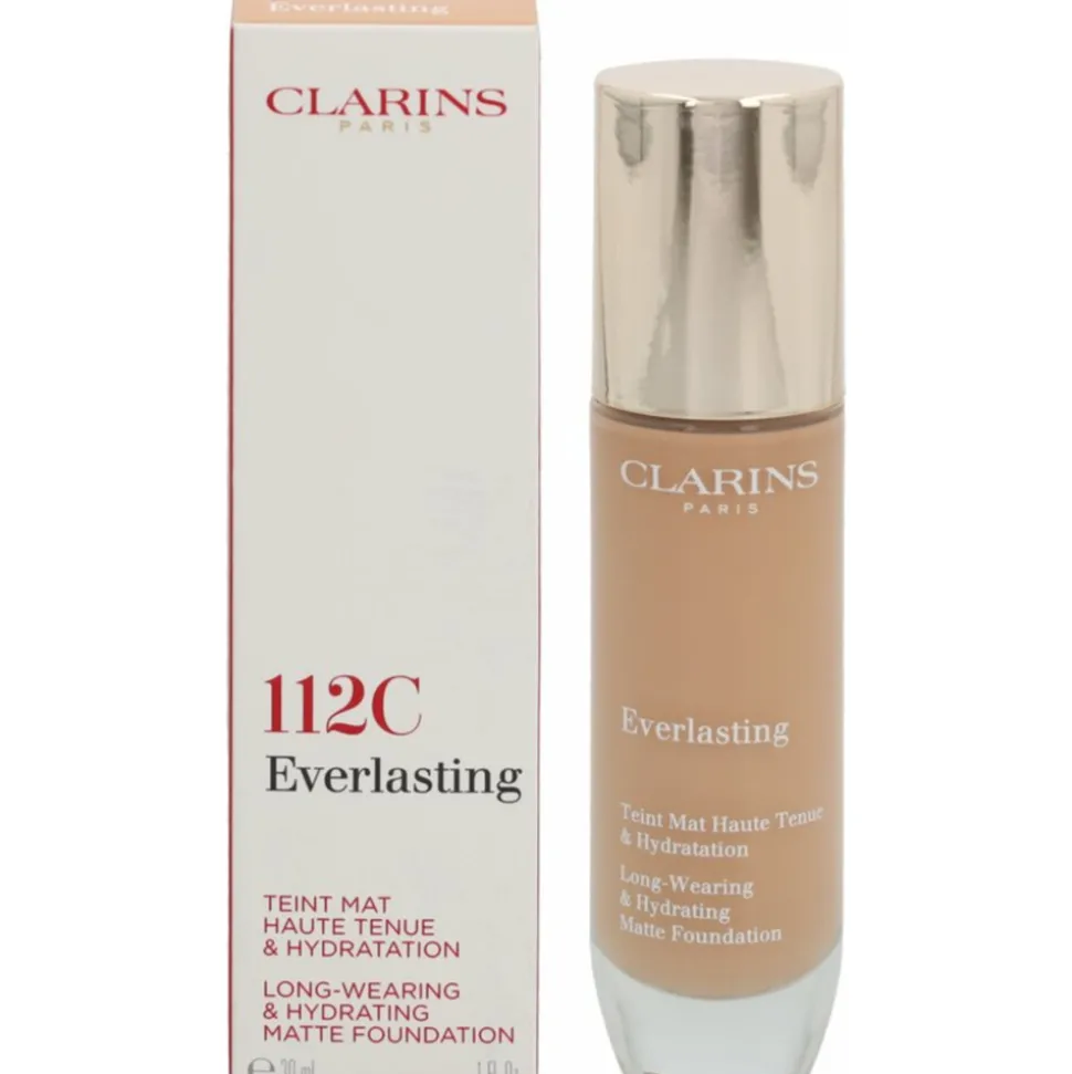 Clarins Everlasting Foundation 112C Amber 30 ml