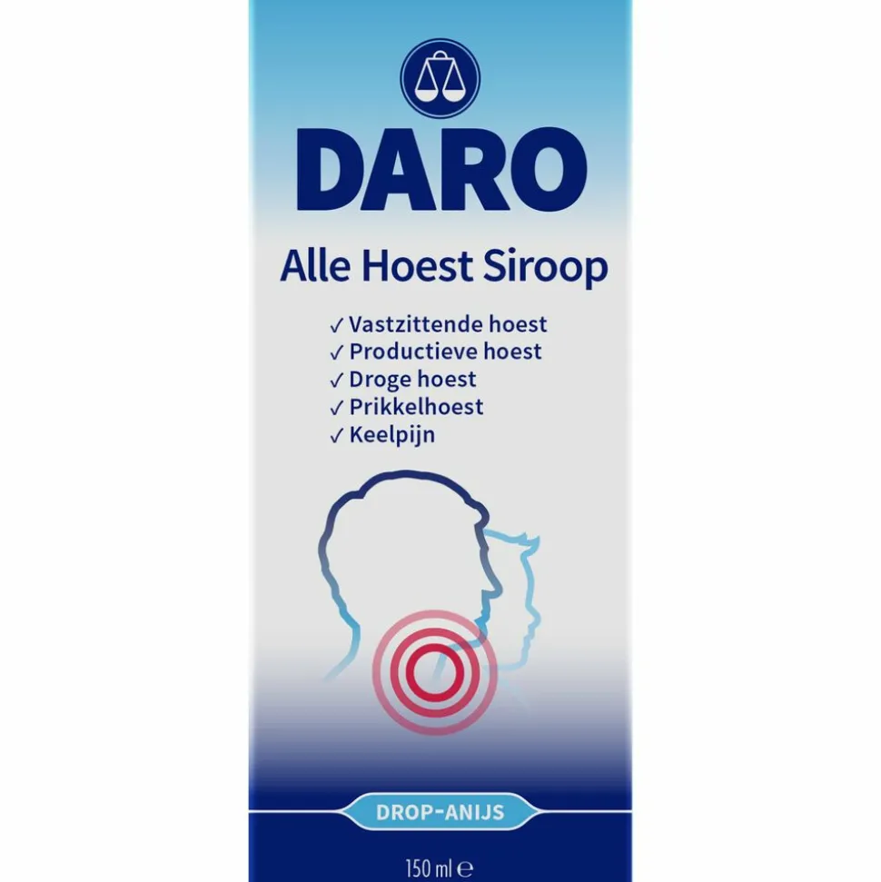 Daro Alle Hoest Siroop 150 ml
