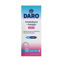 Daro 2-in-1 Kriebelhoest + Keelpijn 150 ml