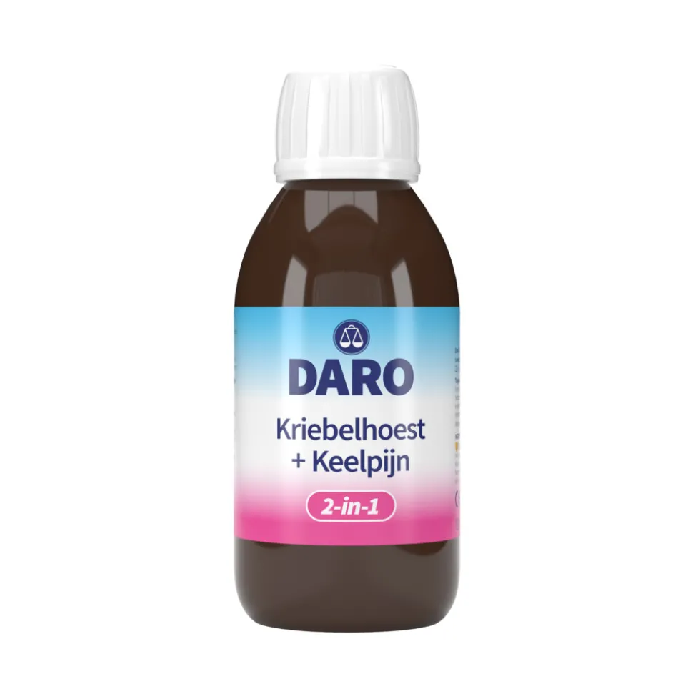 Daro 2-in-1 Kriebelhoest + Keelpijn 150 ml
