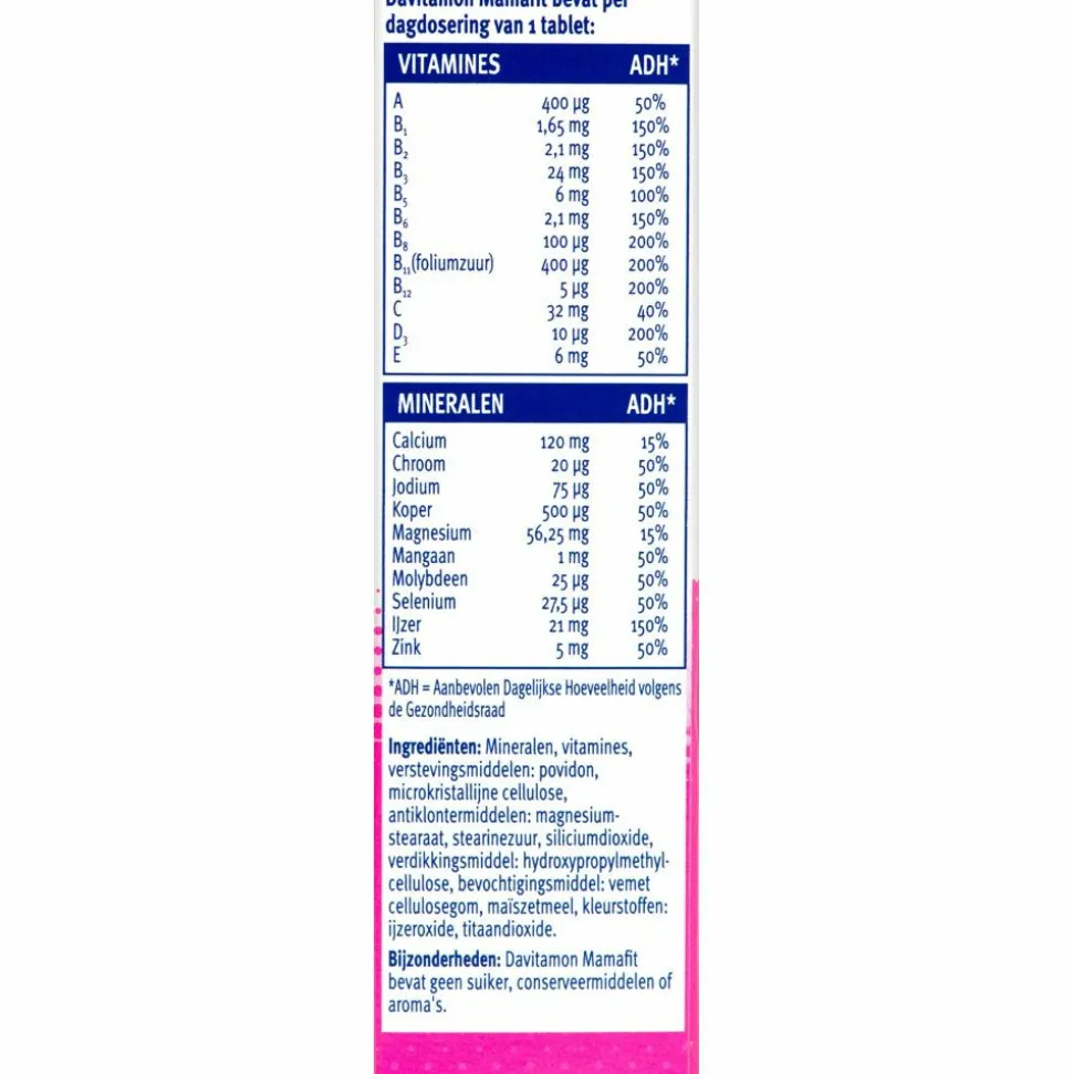 Davitamon Compleet Mama Fit 60 tabletten