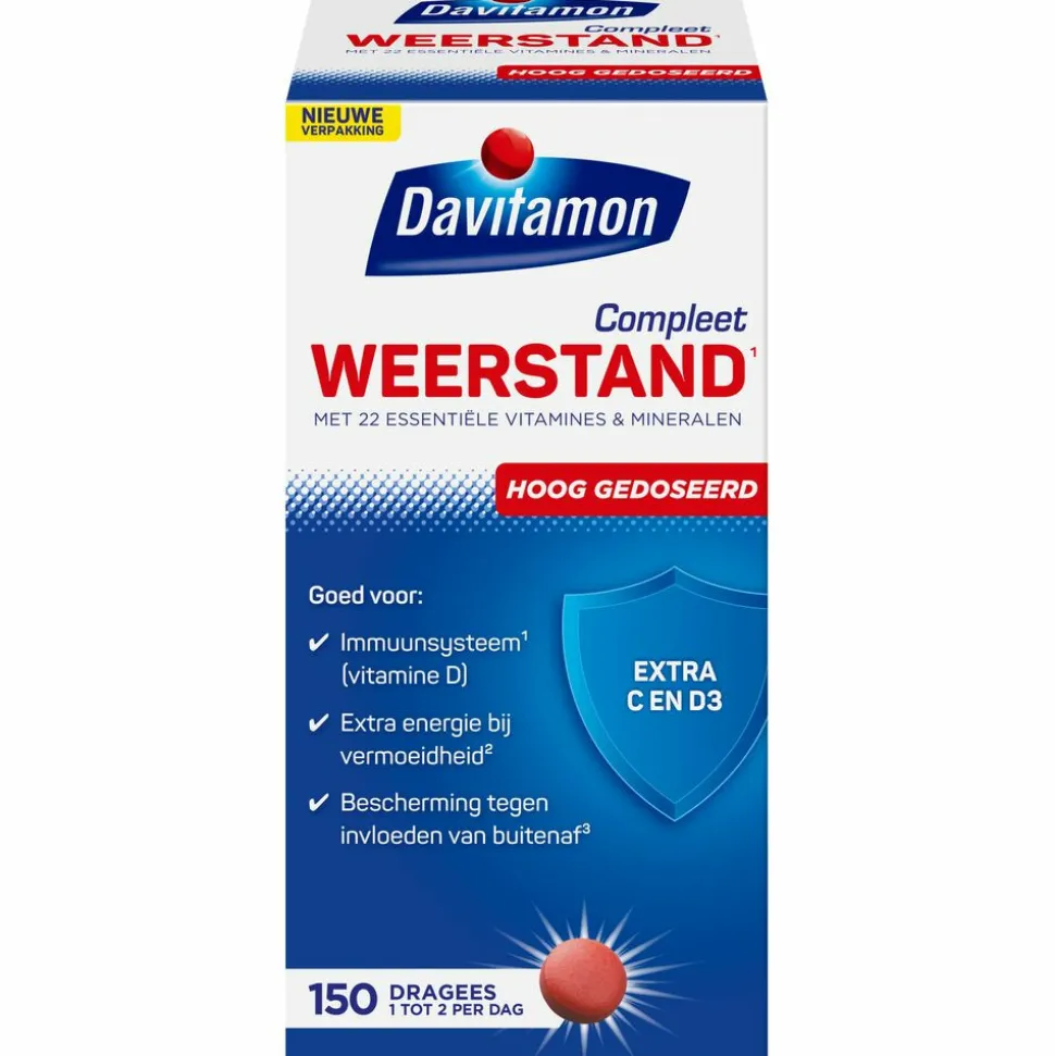 Davitamon Compleet Weerstand Hoog Gedoseerd 150 stuks