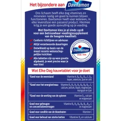 Davitamon Elke Dag 60 kauwtabletten