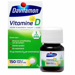 Davitamon Vitamine D Kind 150 smelttabletten