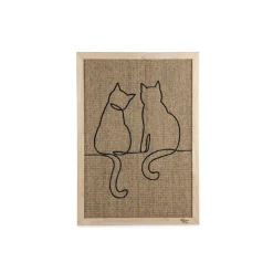 Designed by Lotte Krabplank Hout Poezels 70 x 50 x 2 cm