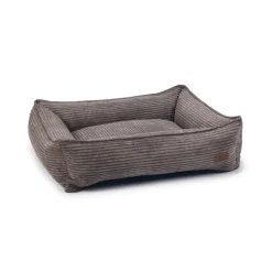 Designed by Lotte Ligmand Ribbed Bruin 80 x 70 x 22 cm
