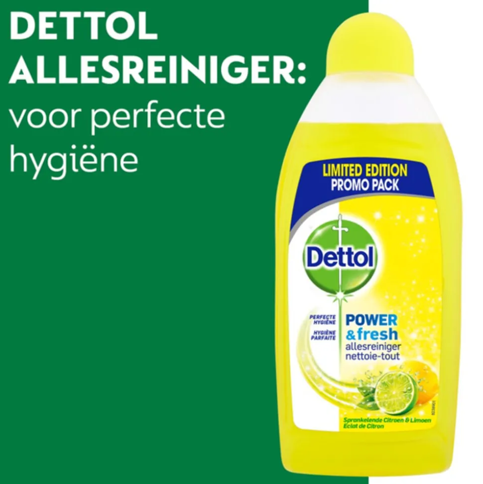 Dettol Power & Fresh Allesreiniger Citrus 500 ml