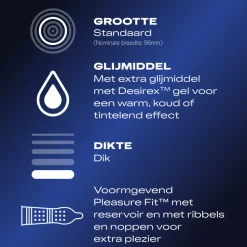 Durex Condooms Orgasm' Intense 20 stuks