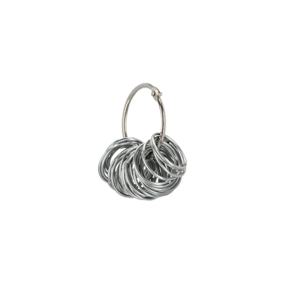 Esschert Design Metalen Plantenringen Zilver 40 stuks