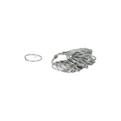 Esschert Design Metalen Plantenringen Zilver 40 stuks