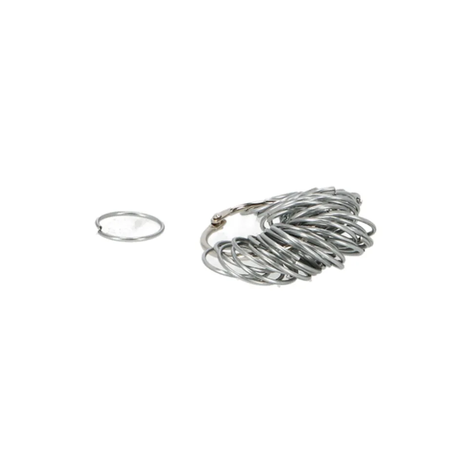 Esschert Design Metalen Plantenringen Zilver 40 stuks
