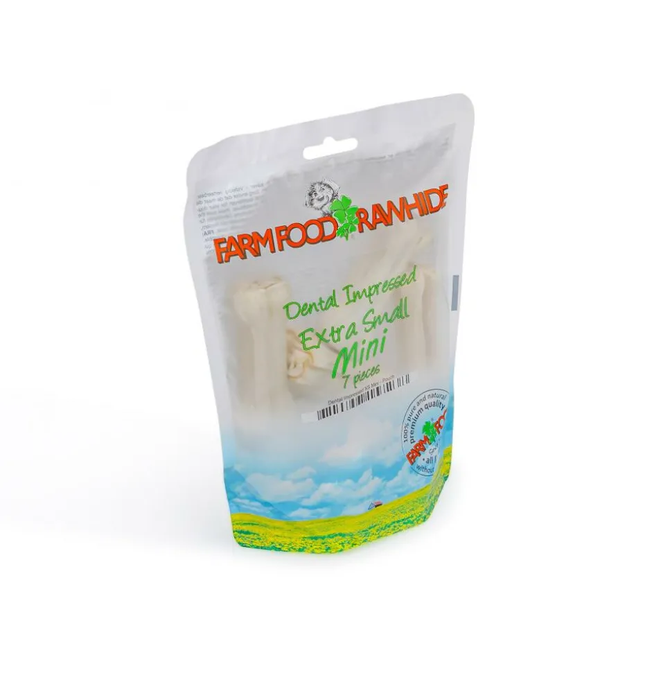 Farm Food Rawhide Dental Impressed Mini 7 stuks