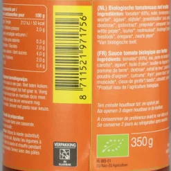 Fertilia Pastasaus Traditionale Biologisch 350 gr