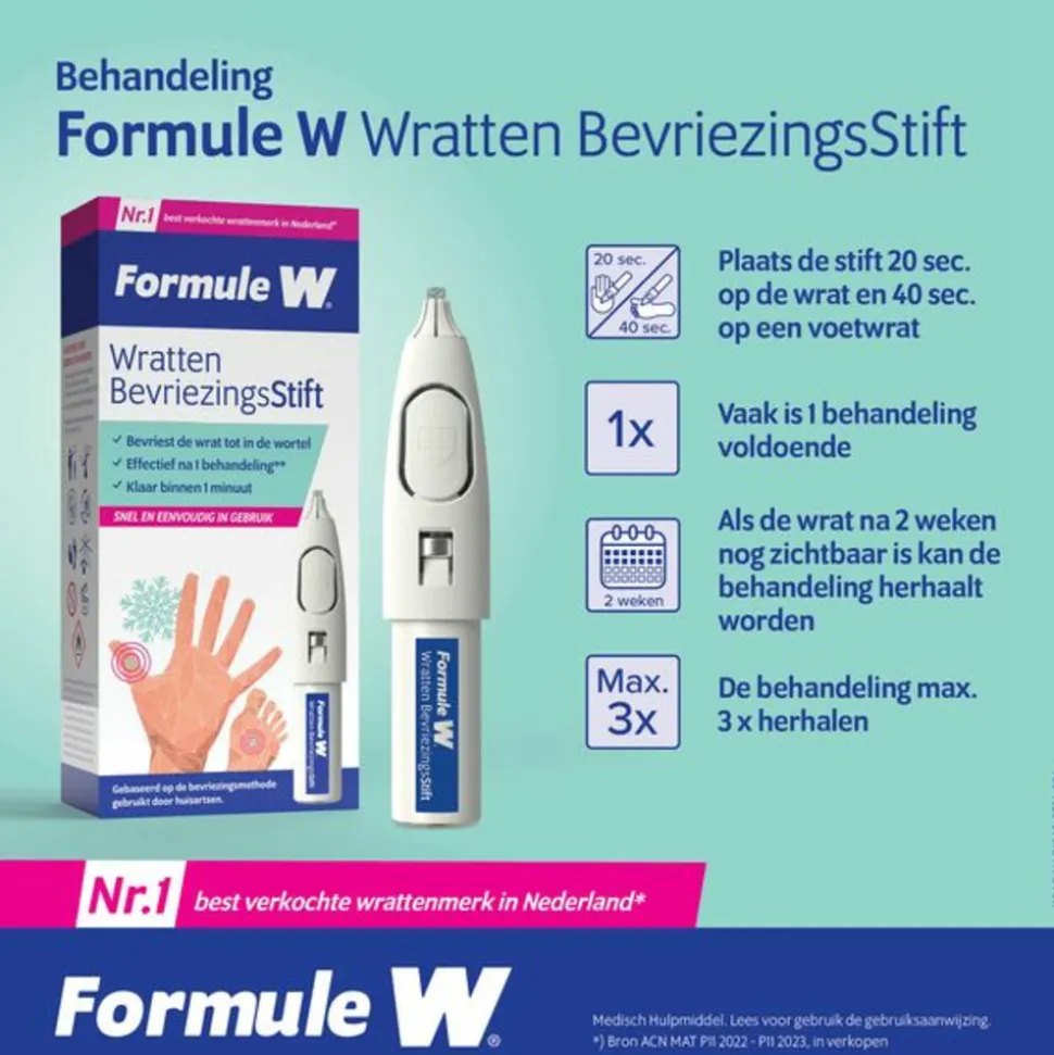 Formule W Wratten Bevriezingsstift 15 ml