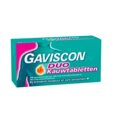 Gaviscon DUO Kauwtabletten 48 stuks