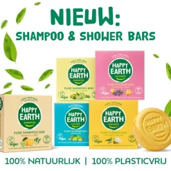 Happy Earth 100% Natuurlijke Shampoo Bar Repair & Care 70 gr