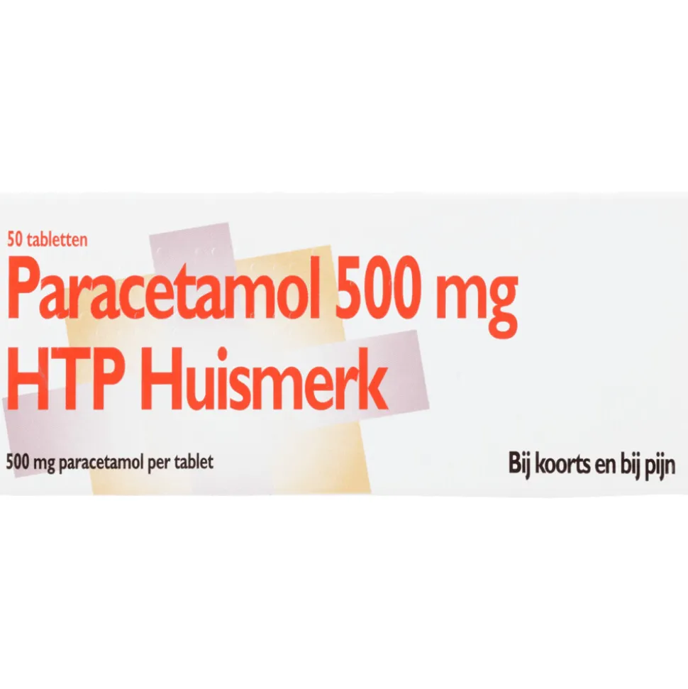 Healthypharm Paracetamol 500 mg 50 tabletten