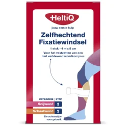 HeltiQ Zelfhechtend Windsel 4 m x 8 cm