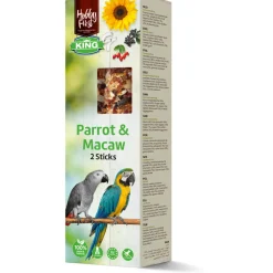 HobbyFirst King Sticks Papegaai & Ara's Fruit 180 gr