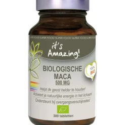 It's Amazing Biologische Maca 500 mg 300 tabletten