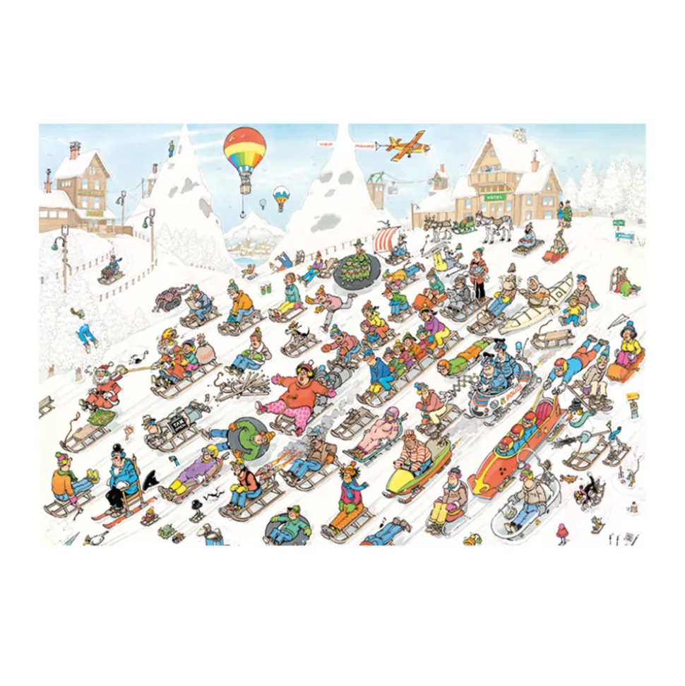 Jan Van Haasteren Puzzel Van Onderen! 2000 Stukjes