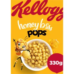 Kellogg's Honey Pops Ontbijtgranen 330 gr