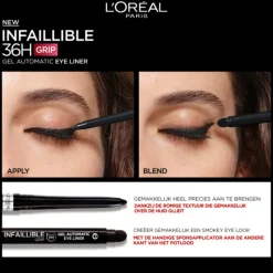 L'Oréal Infaillible 36H Grip Gel Automatic Eyeliner Taupe Grey