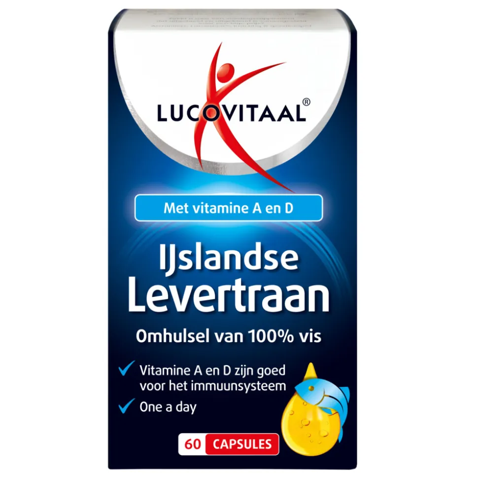 Lucovitaal IJslandse Levertraan 60 capsules